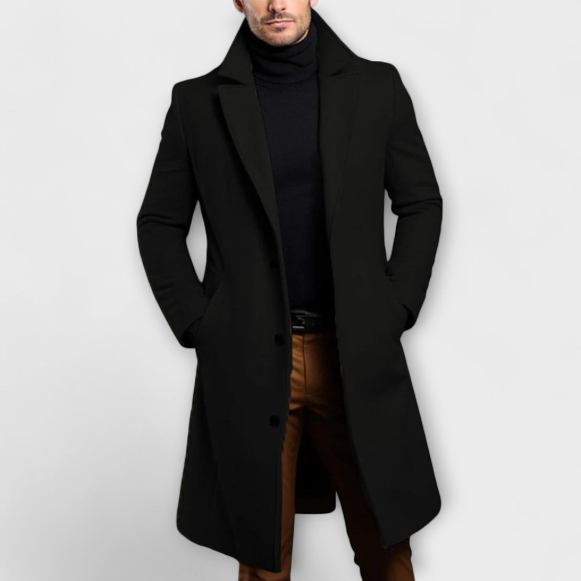 Gideon | Timeless Wool Overcoat