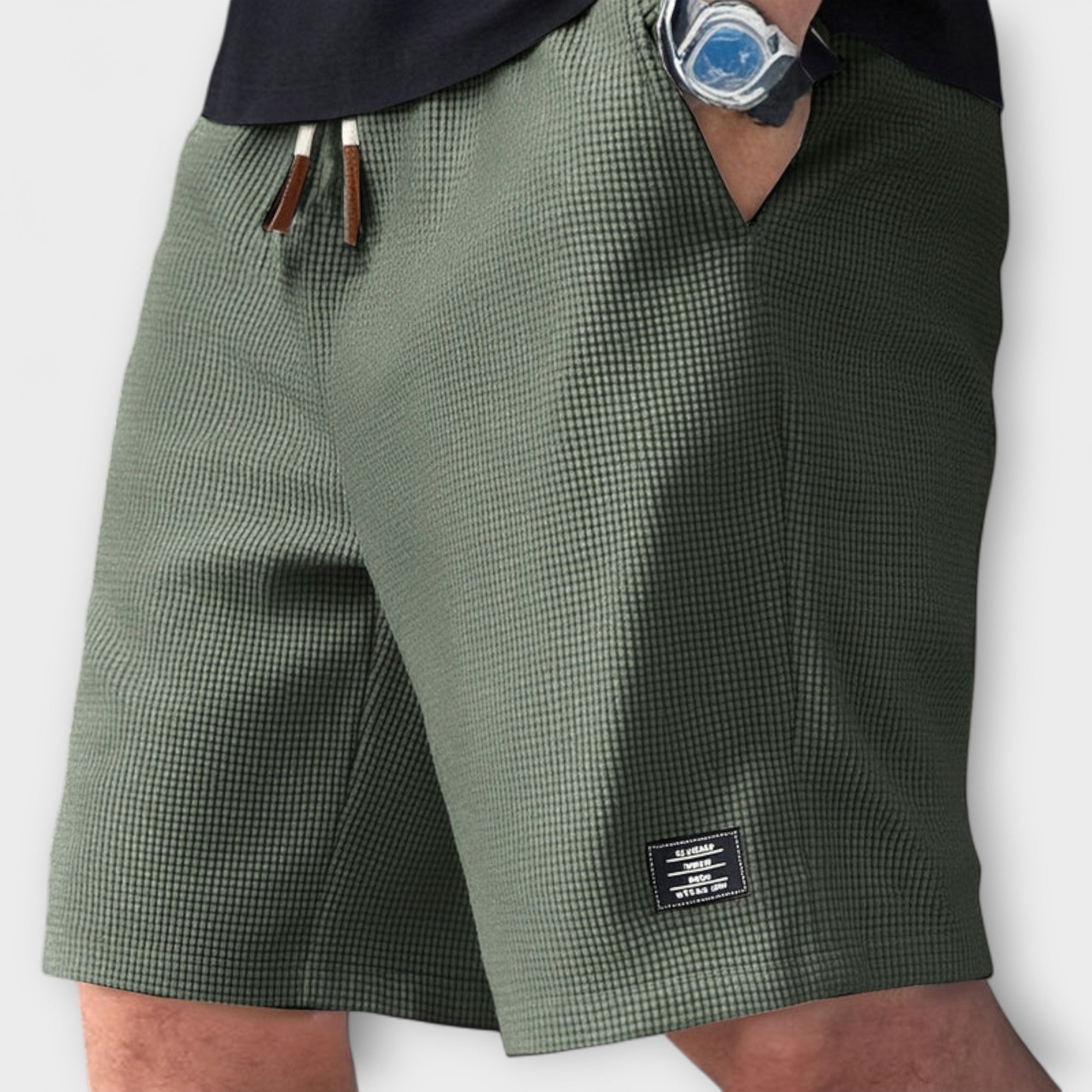 Zion™ | Waffle Knit Summer Shorts