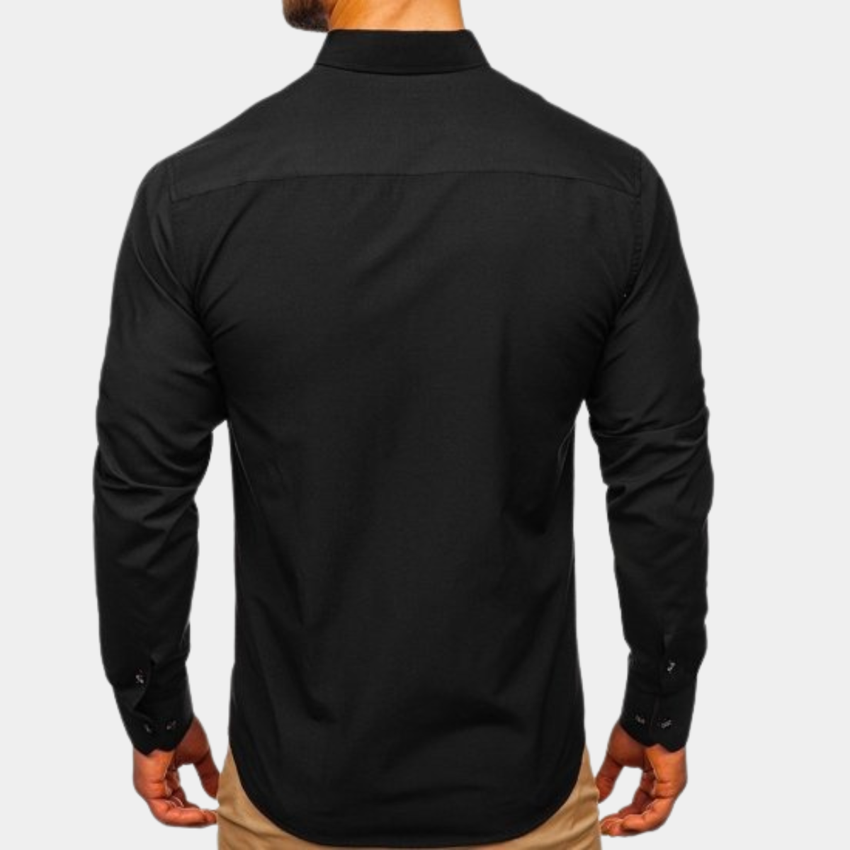 Dominic™ | Classic Men's Long Sleeve Shirt
