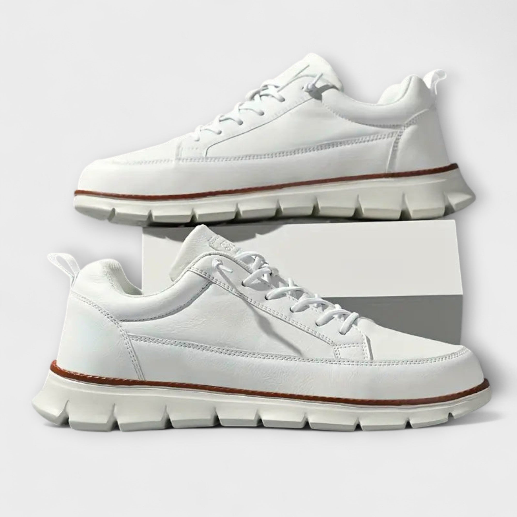 ALEXANDER | Stylish Leather Sneakers with Orthopaedic Comfort