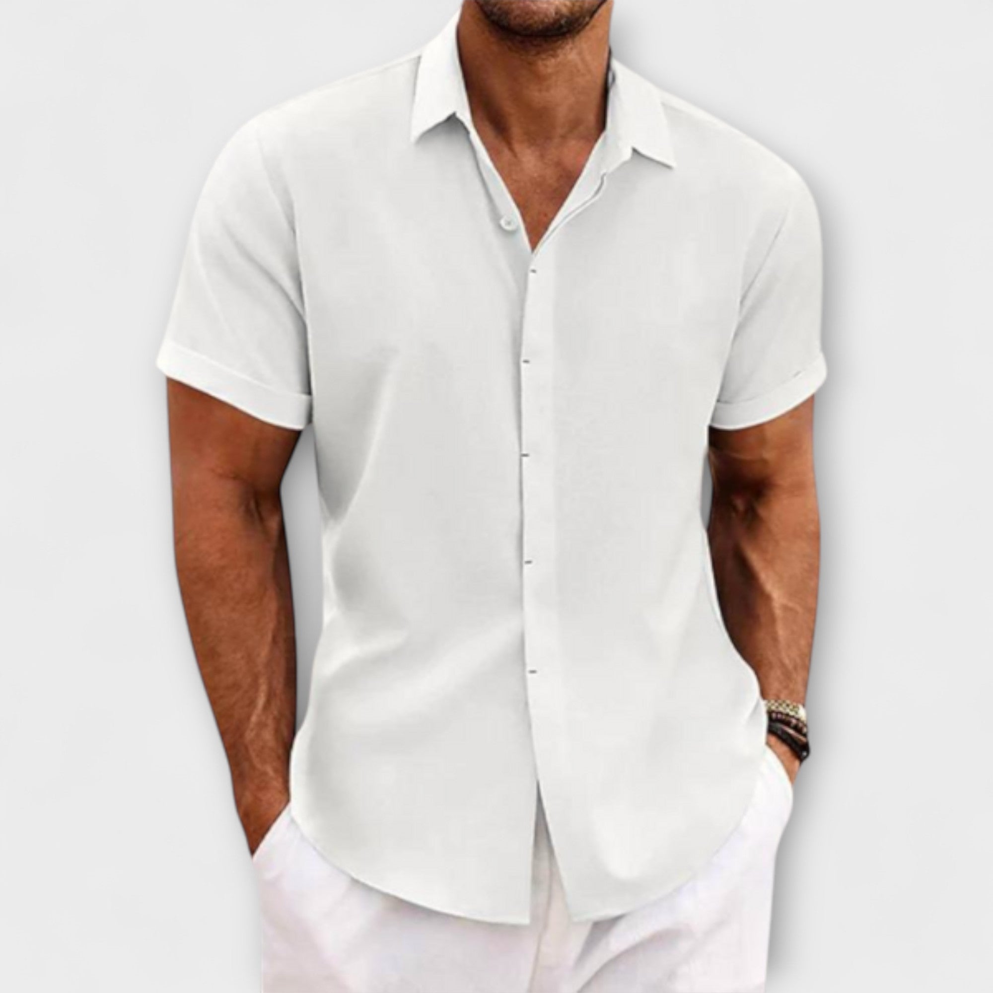 Luca | Effortlessly Elegant Linen Shirt