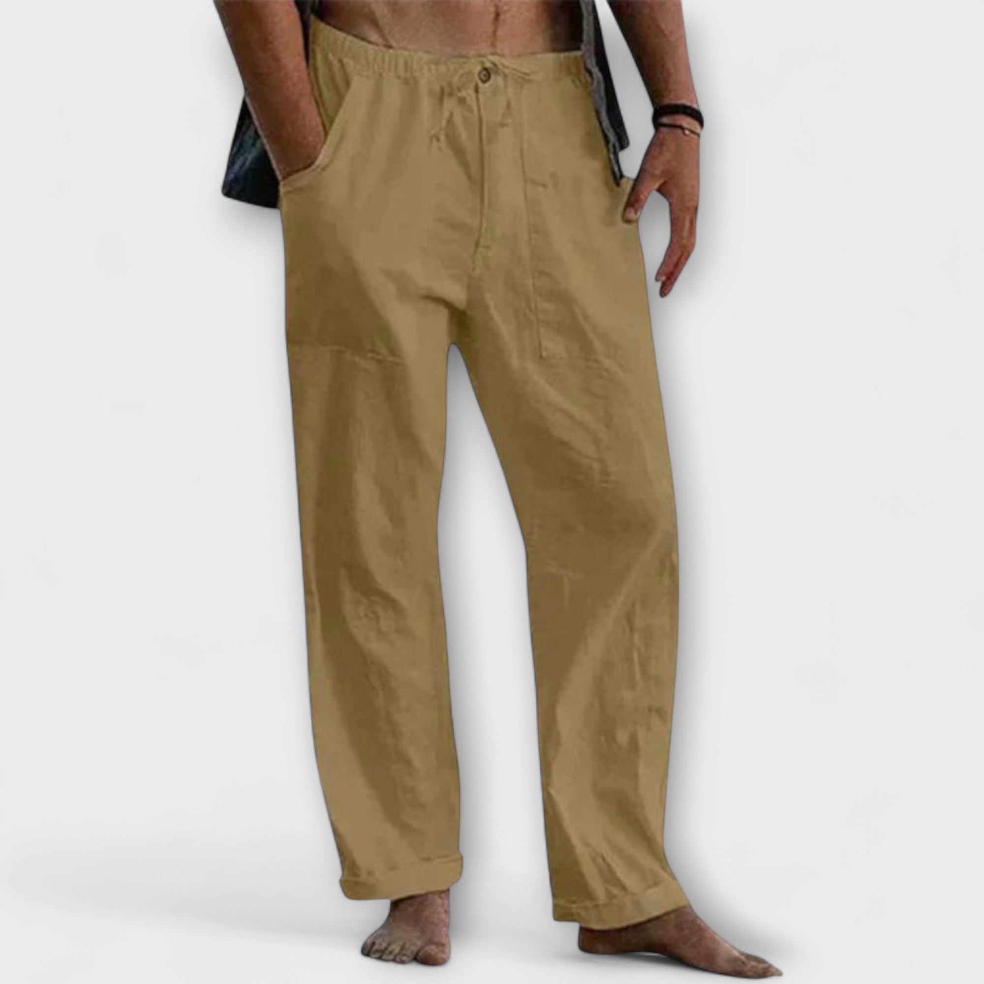 Luca | Effortless Linen Summer Trousers