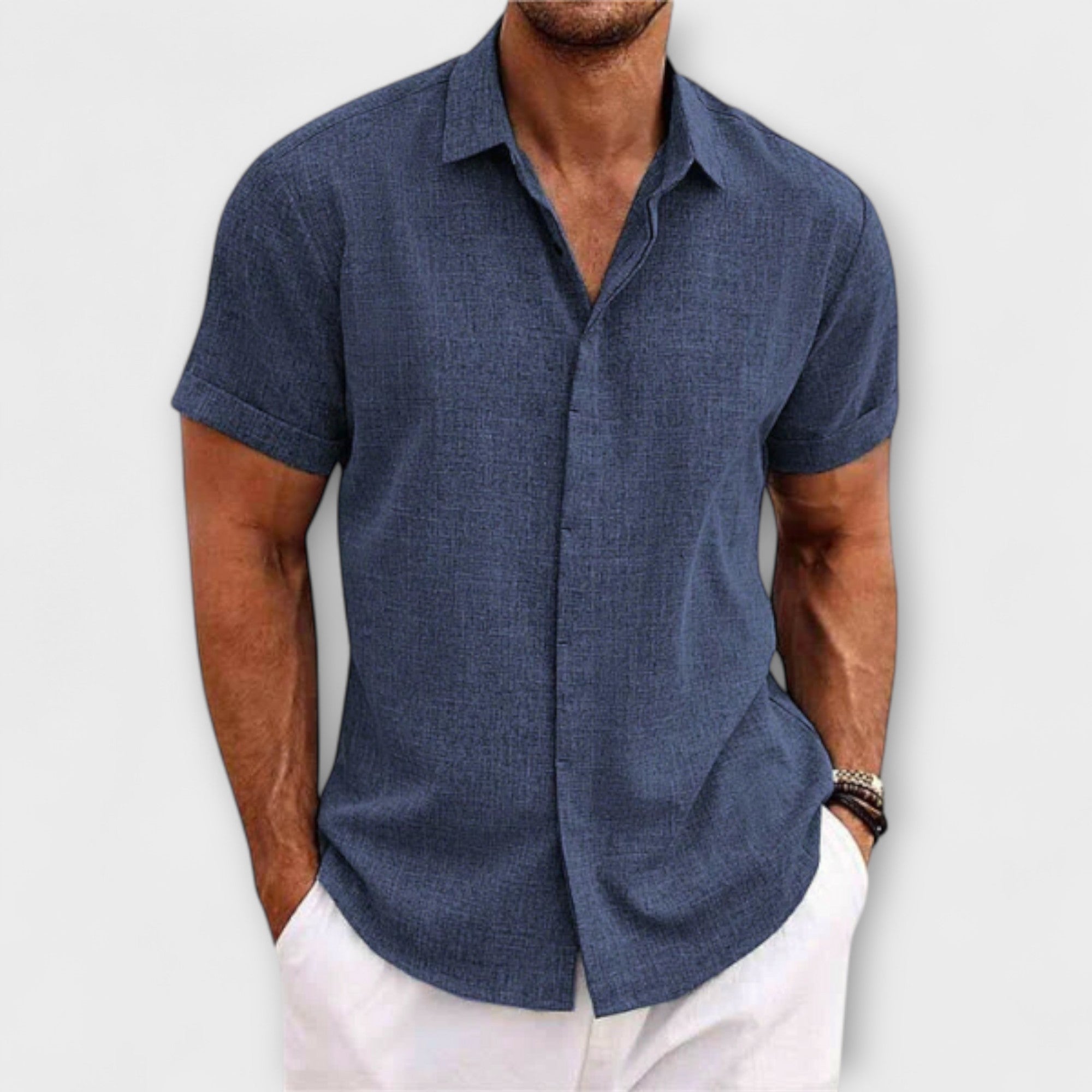 Luca | Effortlessly Elegant Linen Shirt