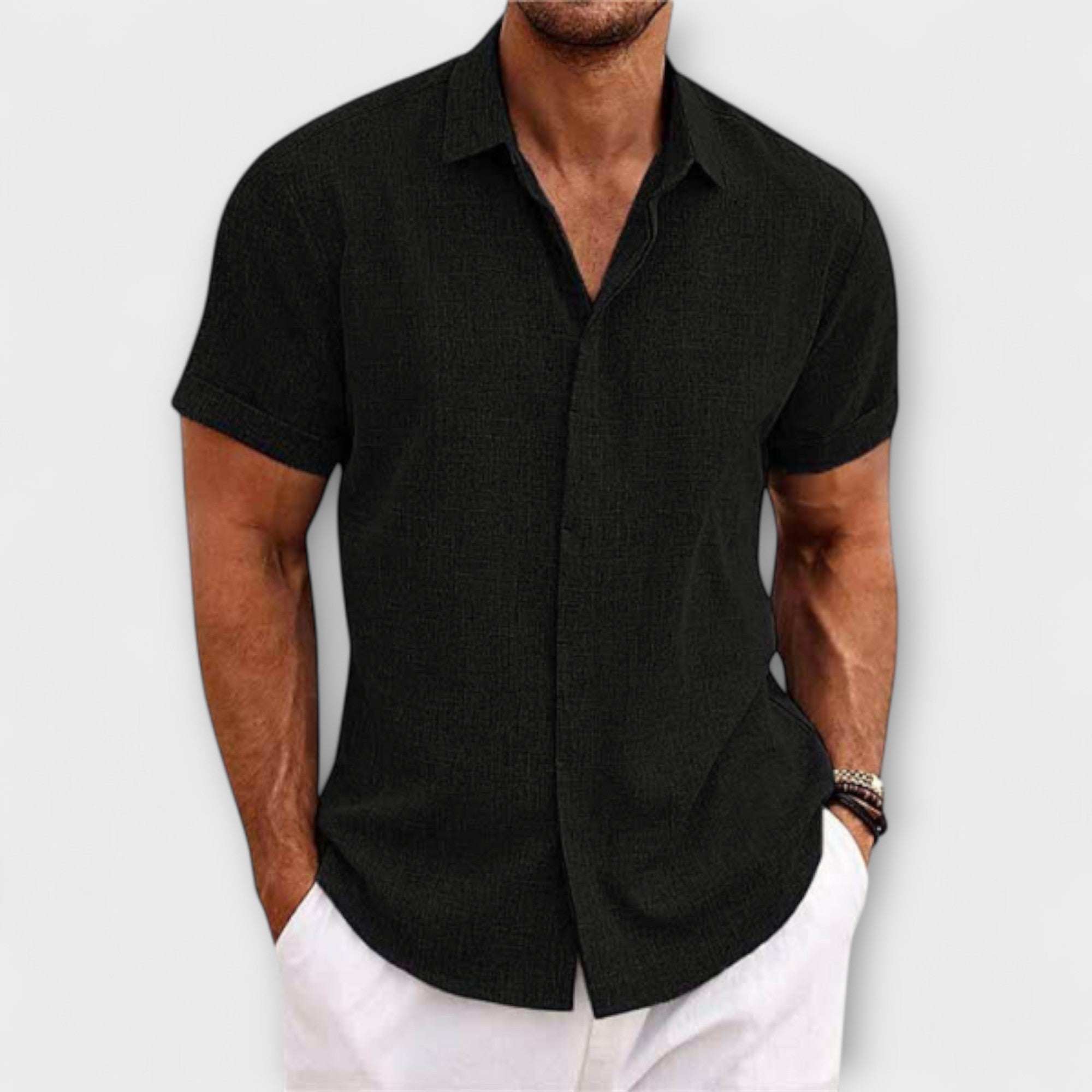Luca | Effortlessly Elegant Linen Shirt
