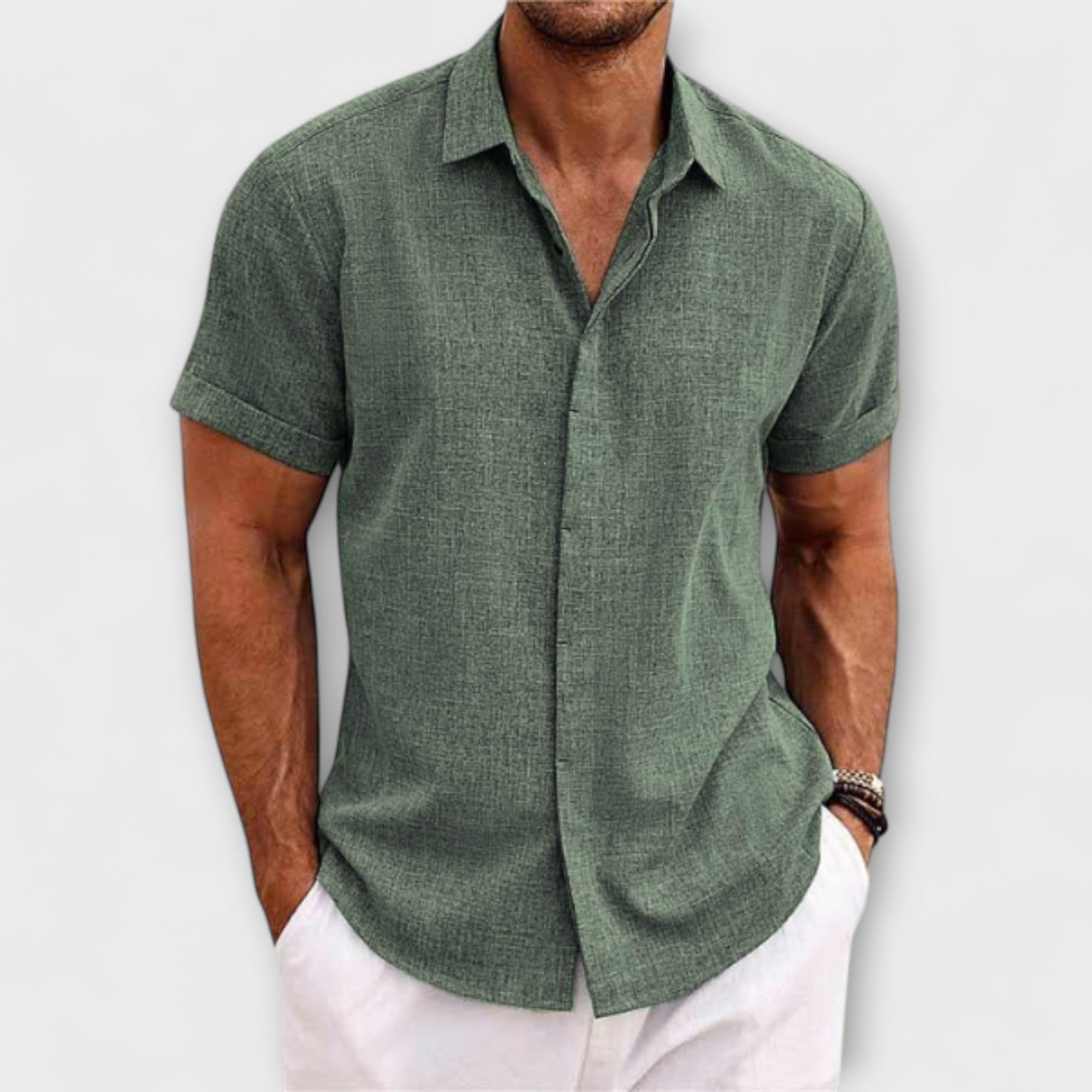 Luca | Effortlessly Elegant Linen Shirt