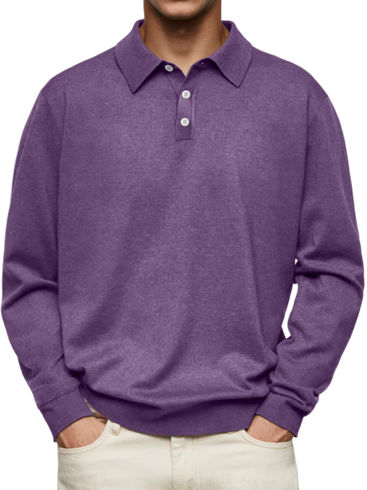 Ethan | Long Sleeve Polo