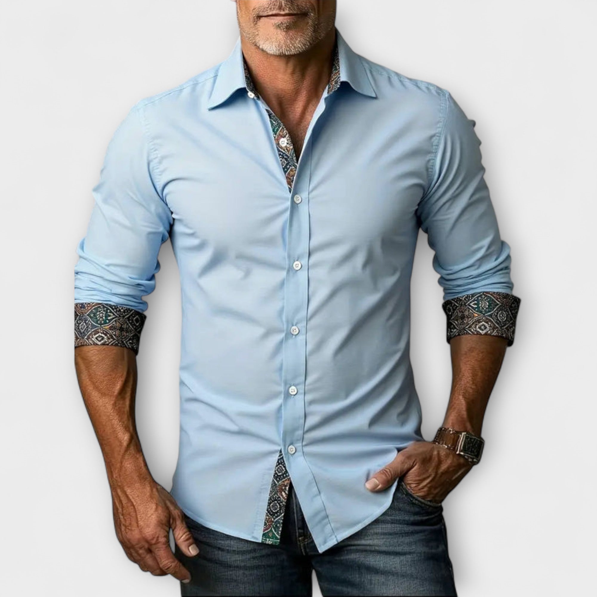 Luca | Elegant Long Sleeve Shirt