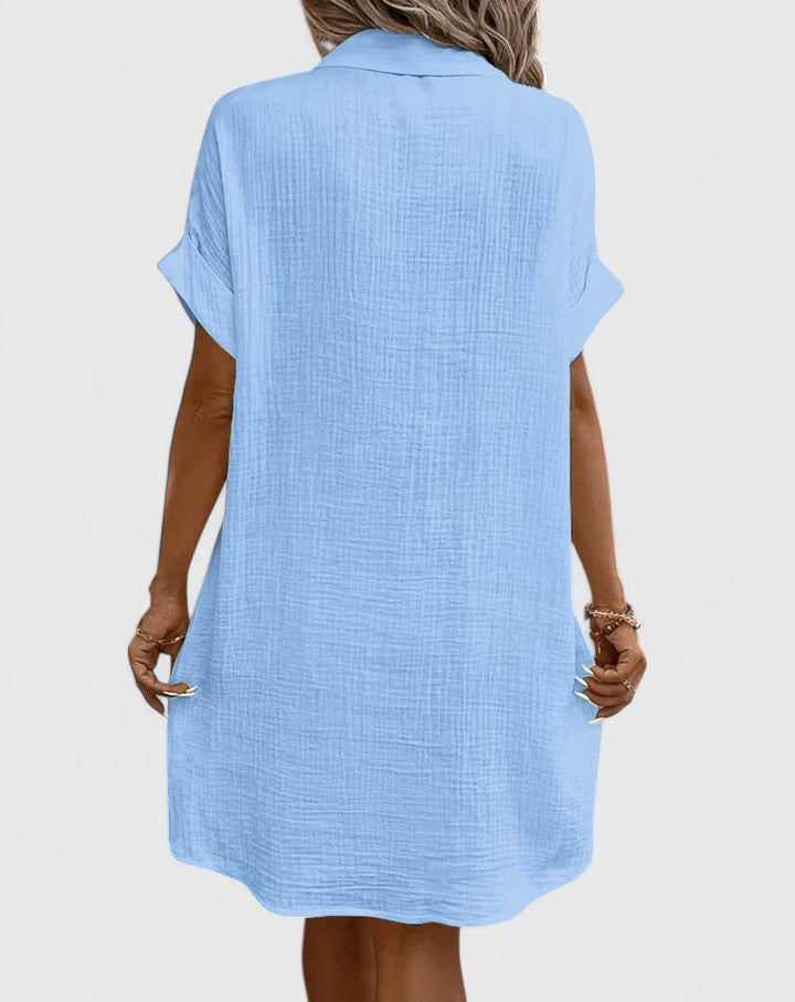 Gianelleza™ | Sophisticated Midi Summer Dress