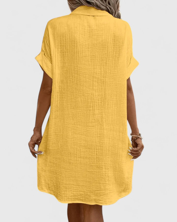 Gianelleza™ | Sophisticated Midi Summer Dress