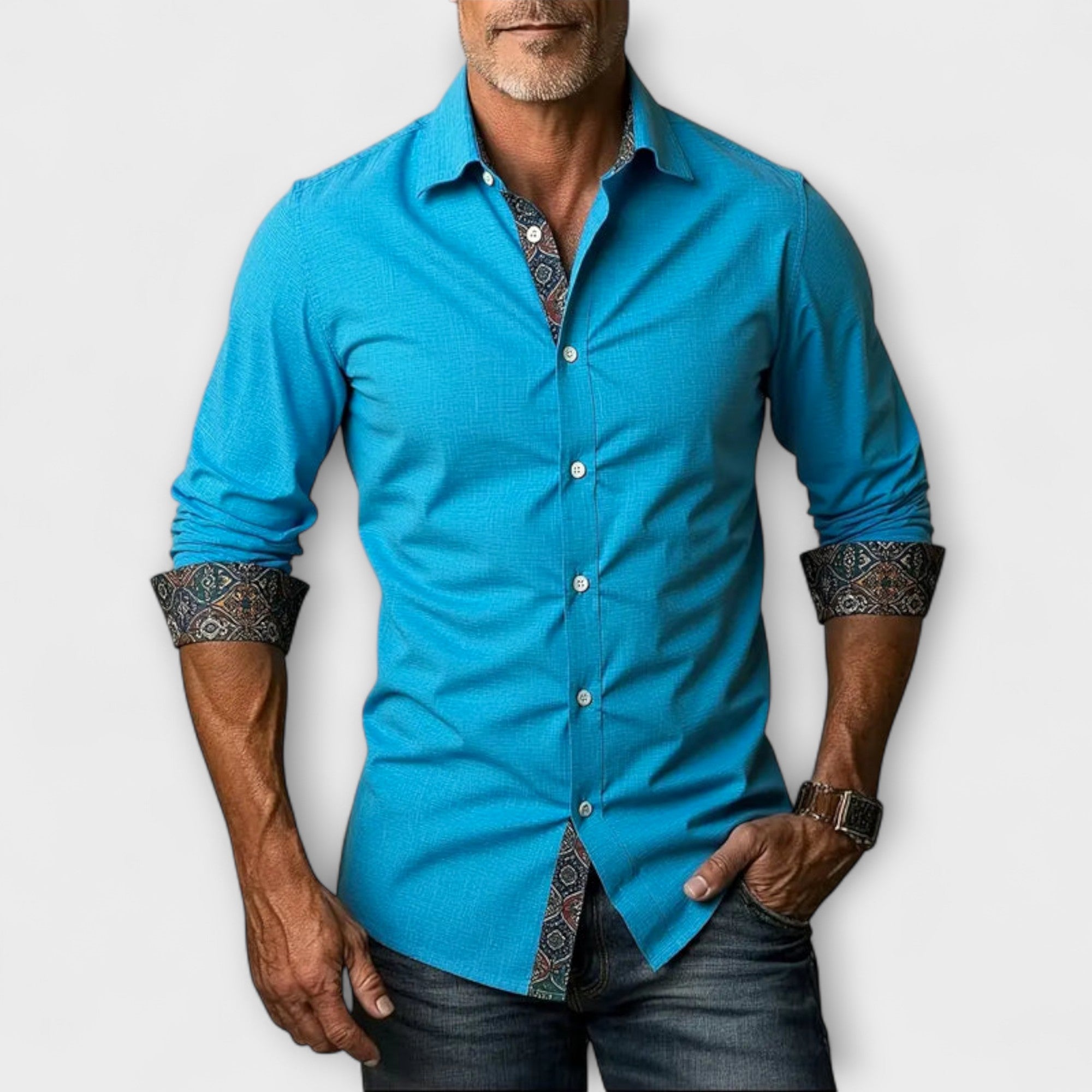 Luca | Elegant Long Sleeve Shirt