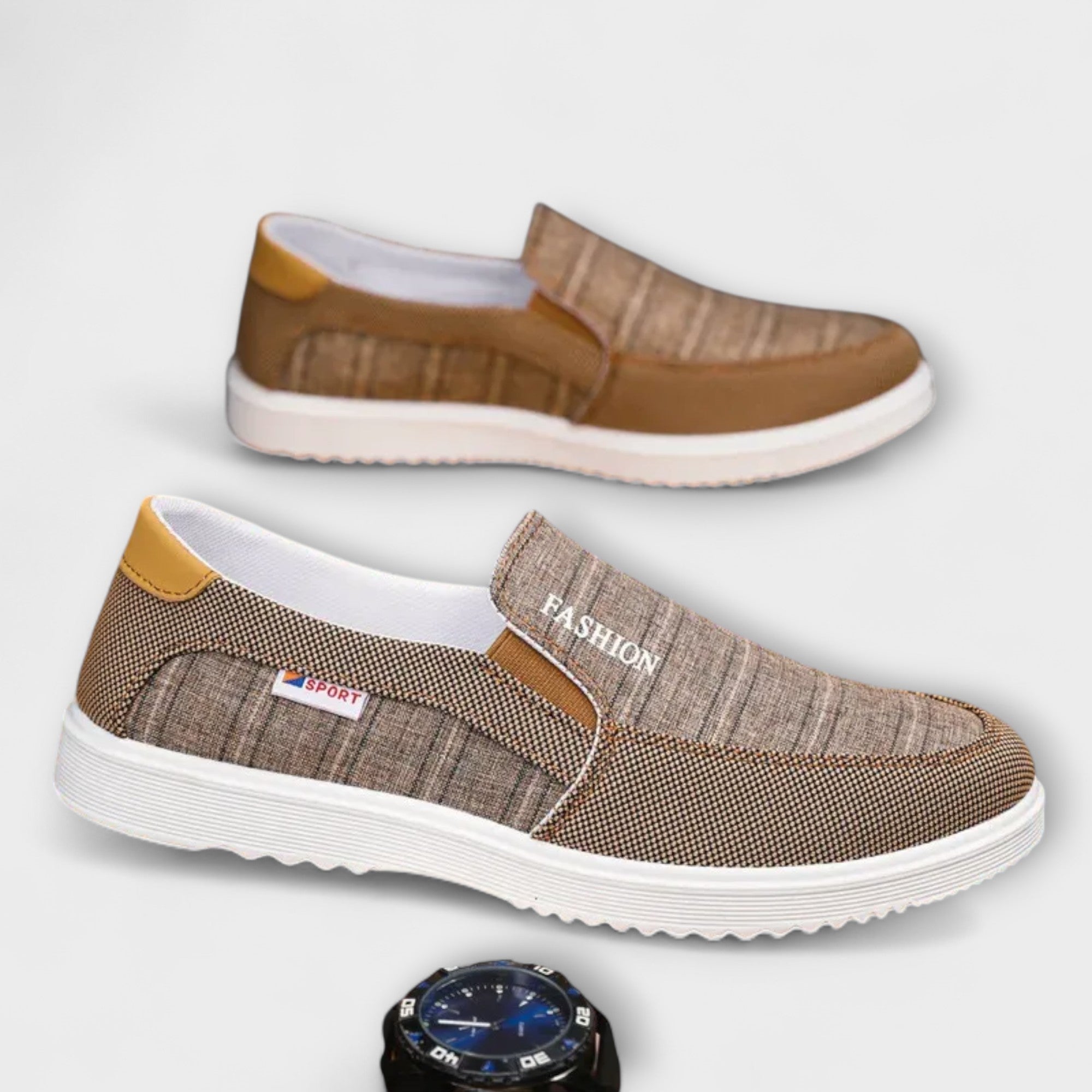Liam | Effortless Slip-On Canvas Sneakers
