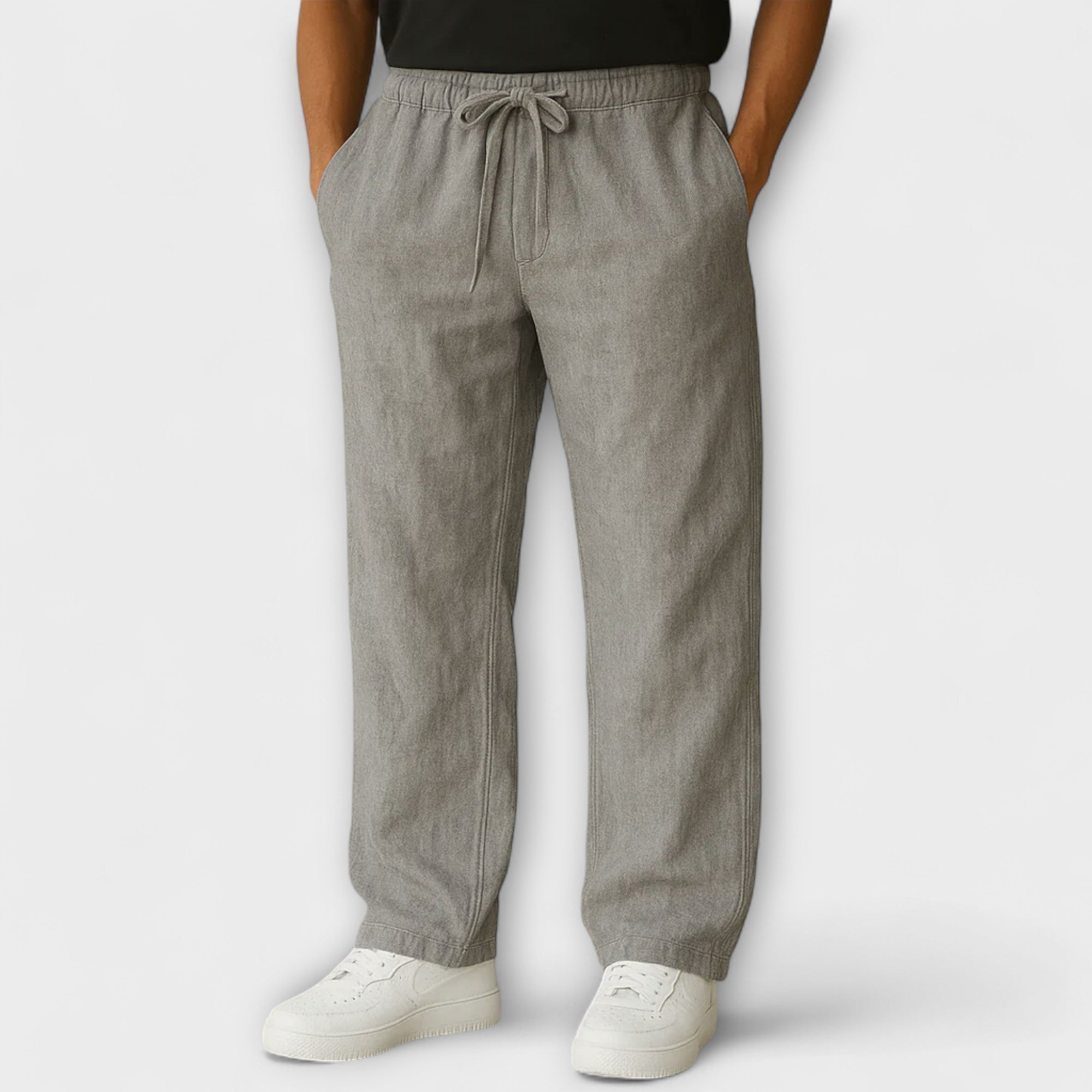 Luca | Lightweight Linen Trousers