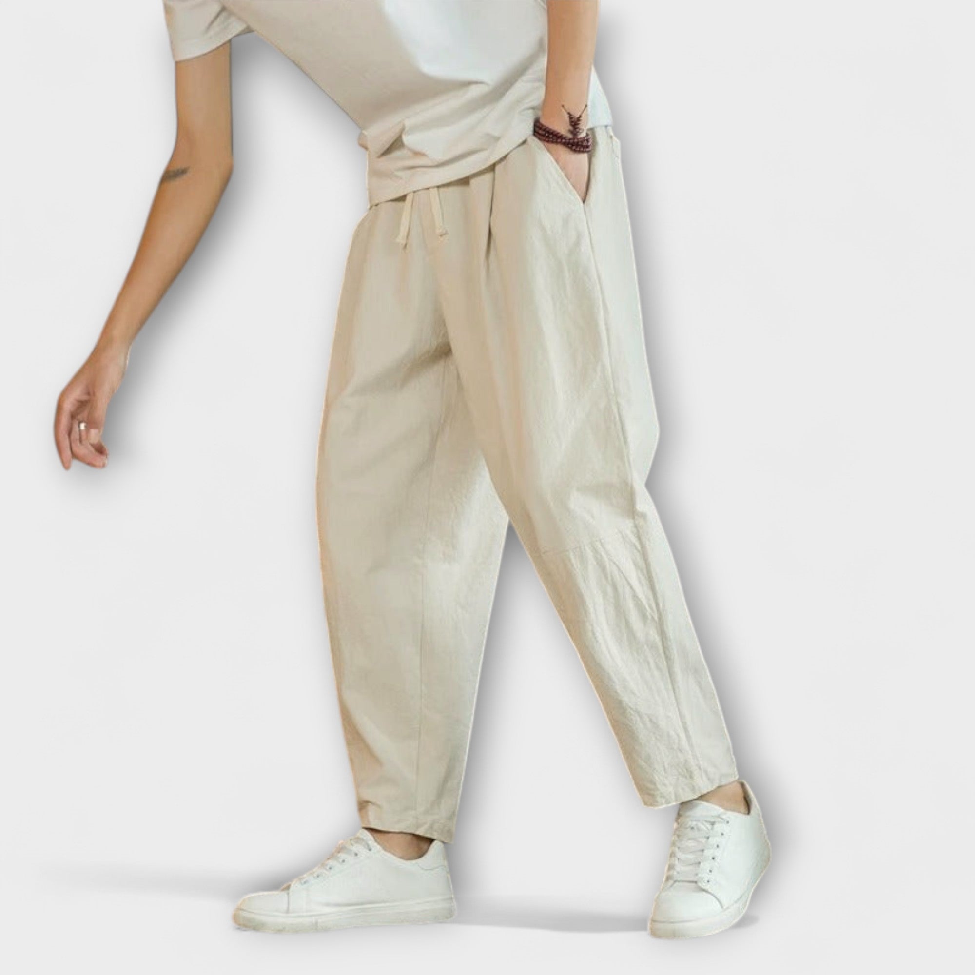 Luca | Versatile Cotton Trousers