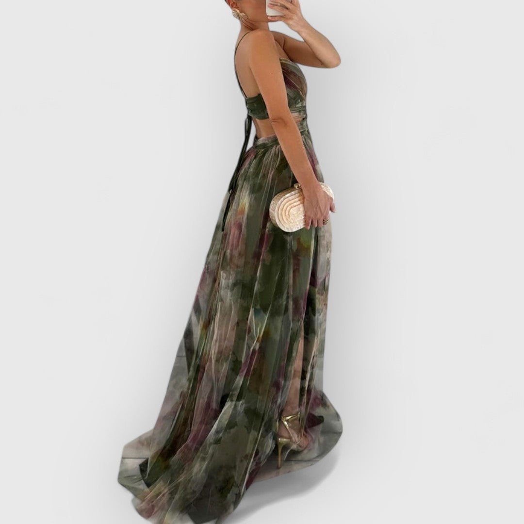 Verity | Maxi Dress with Floral Print