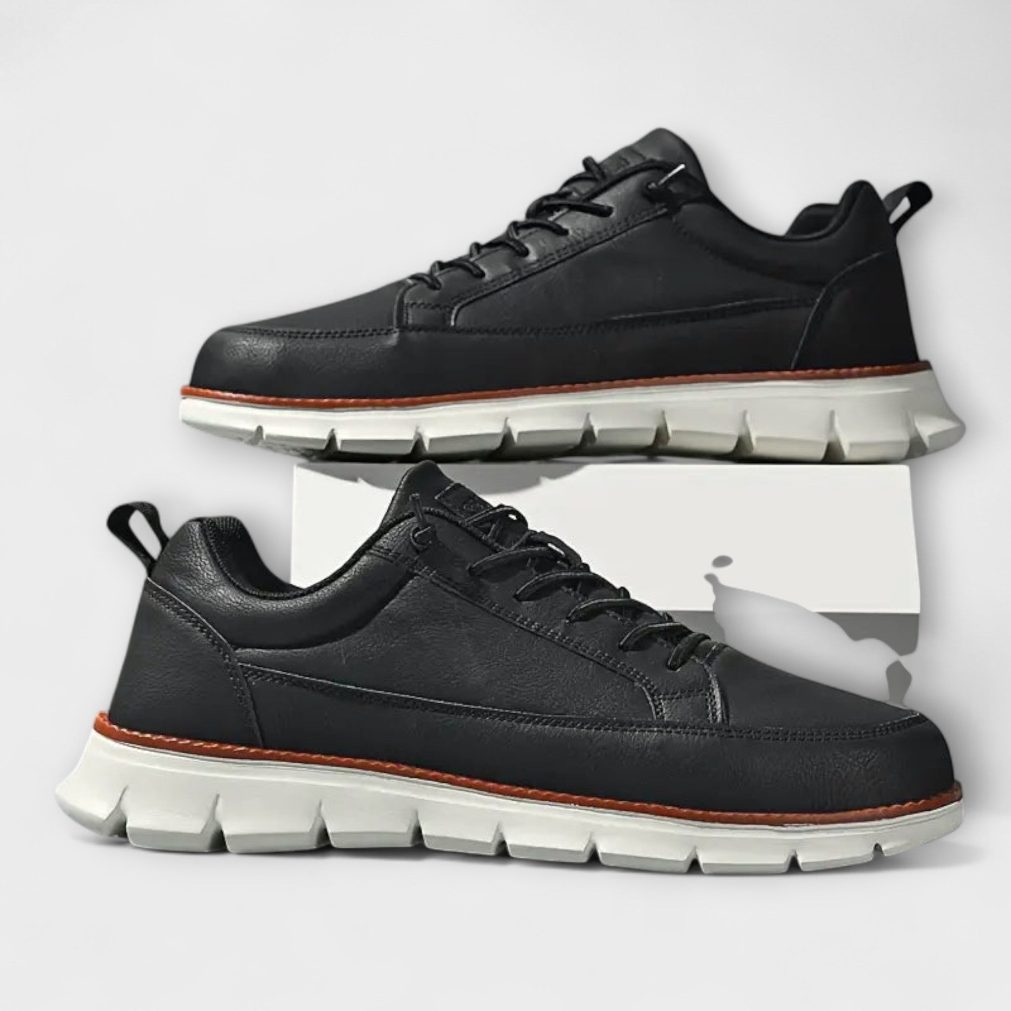 ALEXANDER | Stylish Leather Sneakers with Orthopaedic Comfort