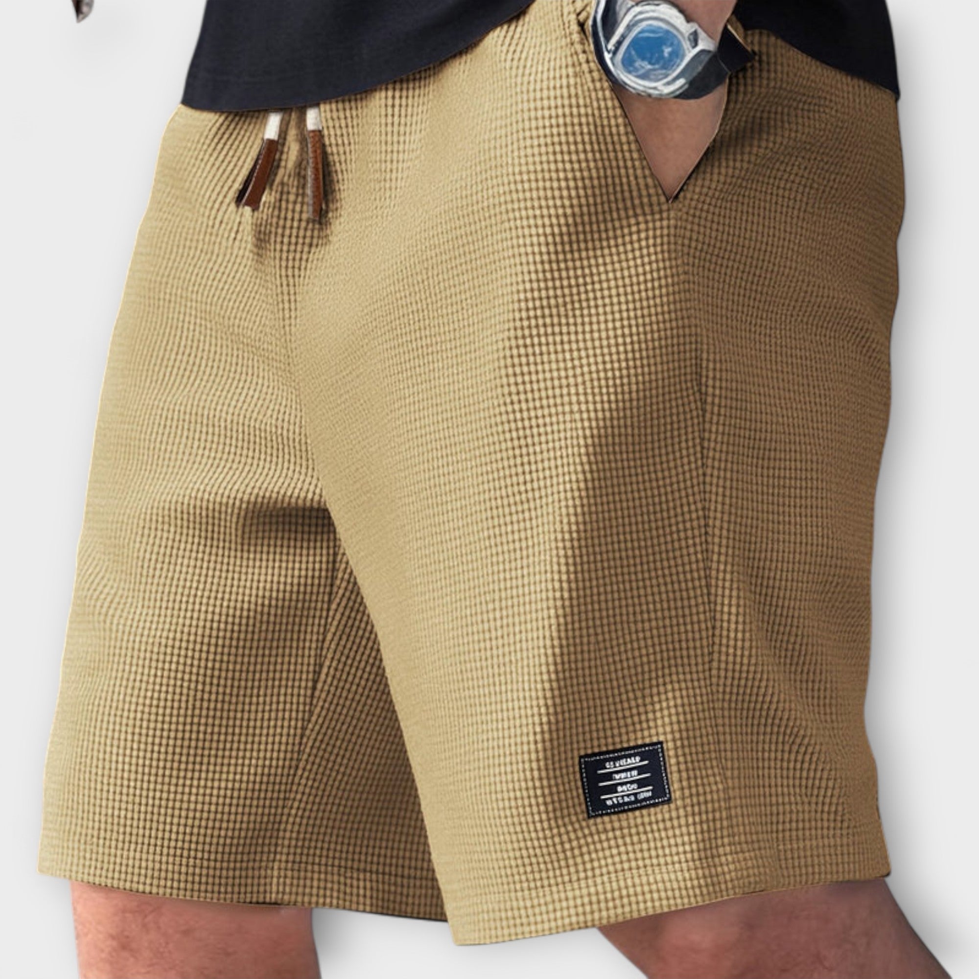 Zion™ | Waffle Knit Summer Shorts
