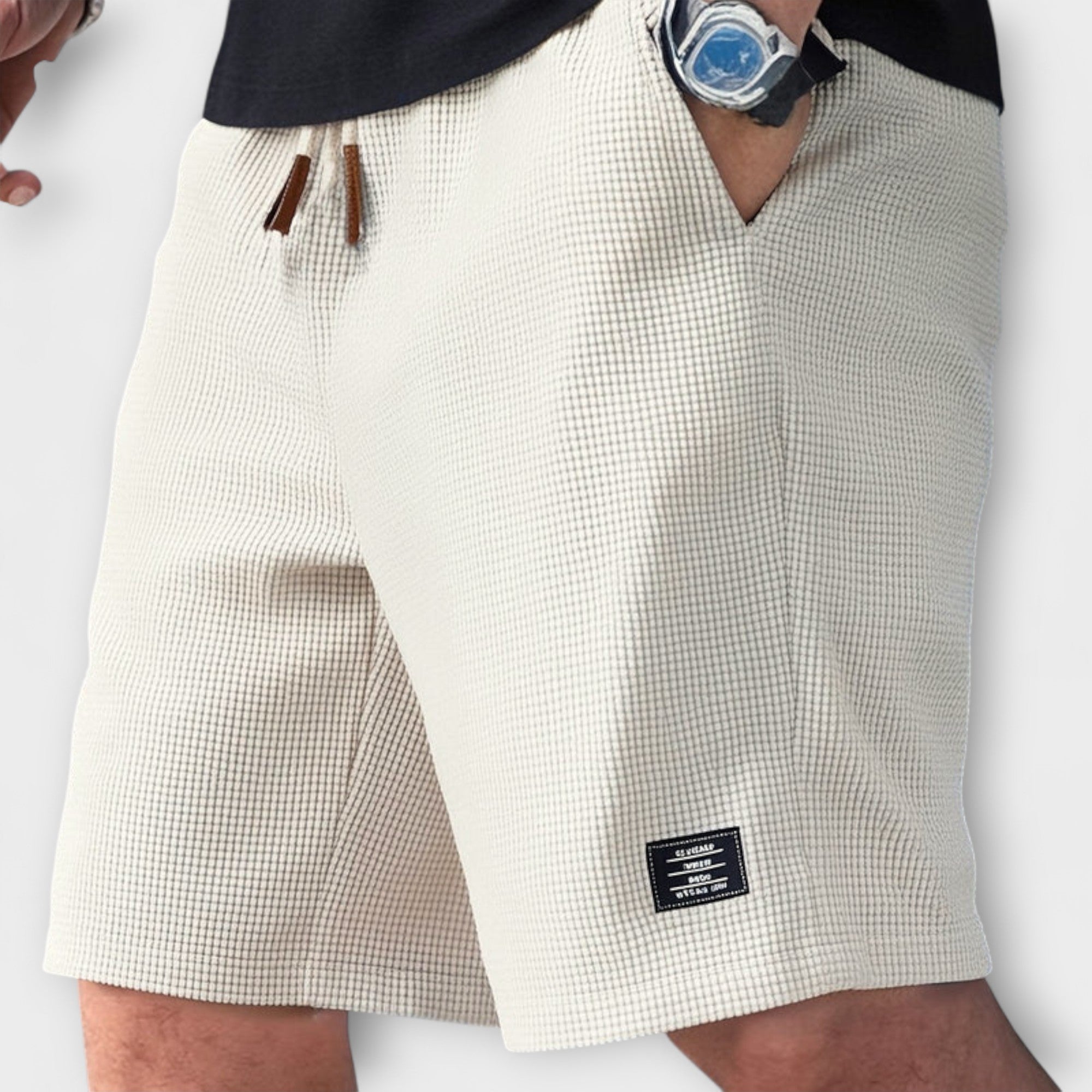 Zion™ | Waffle Knit Summer Shorts