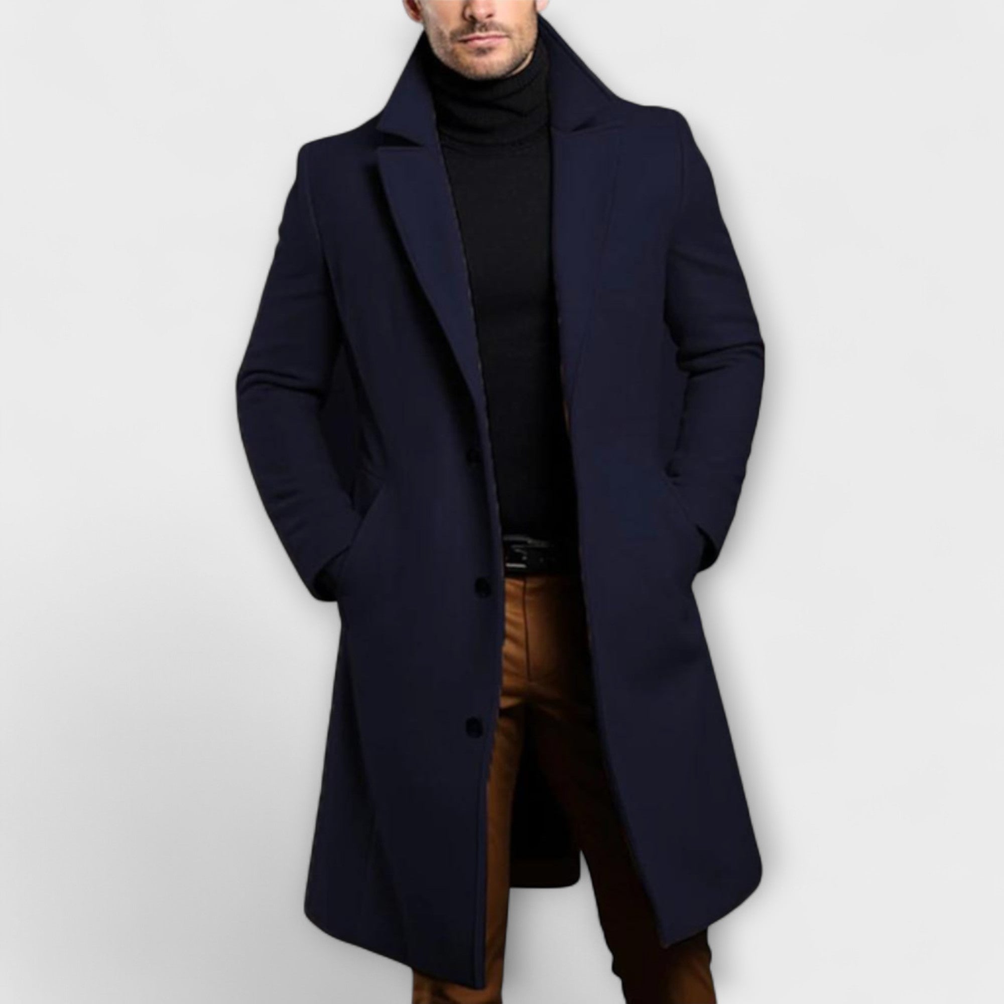 Gideon | Timeless Wool Overcoat