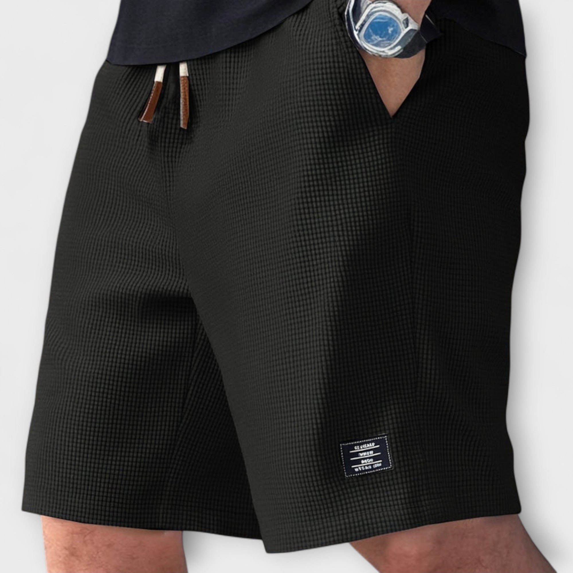 Zion™ | Waffle Knit Summer Shorts