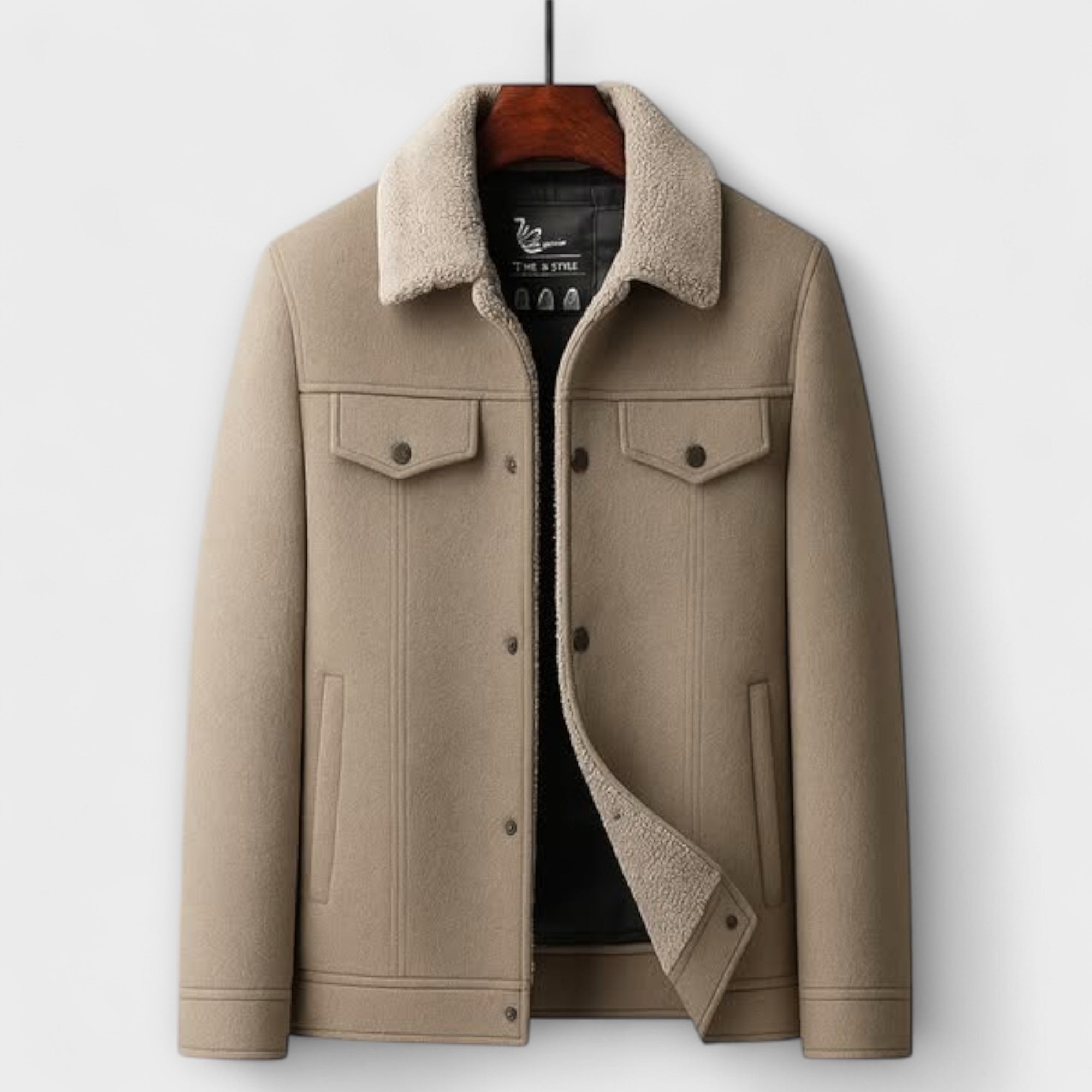 Luca | Luxurious Sherpa Wool Jacket