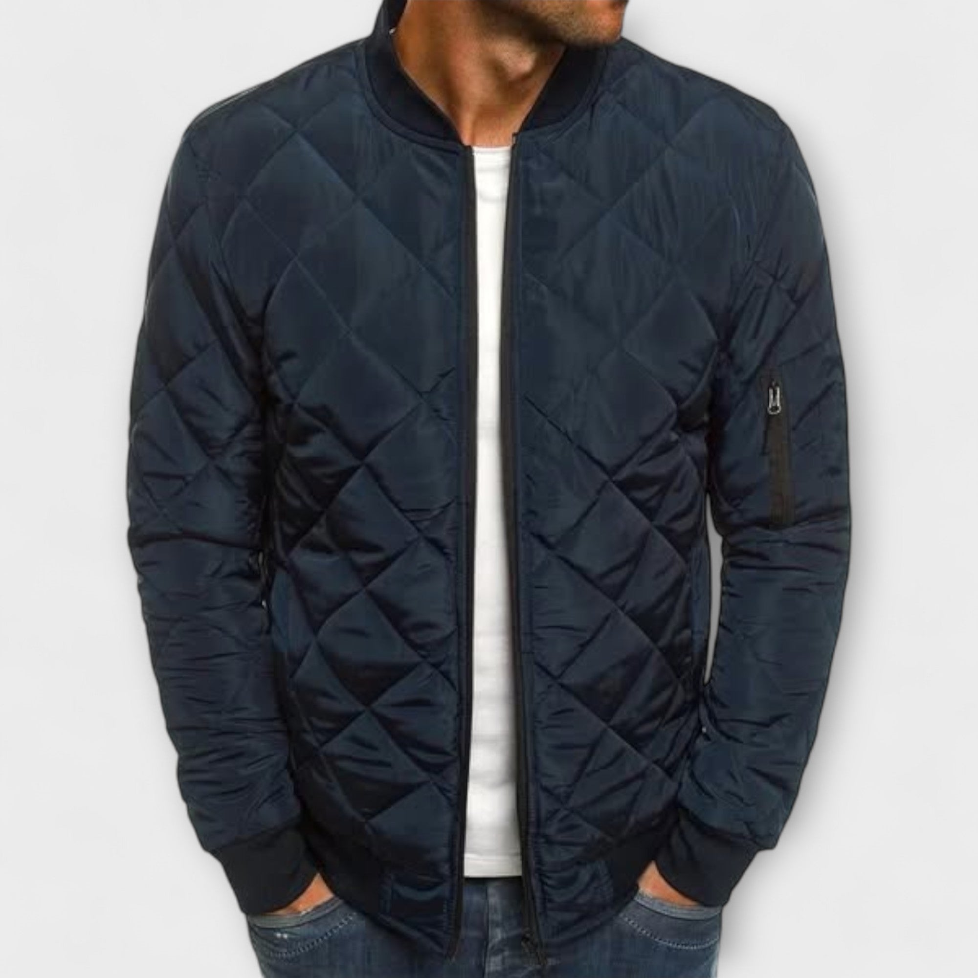 Milo | Elegant Quilted Cotton Outerwear