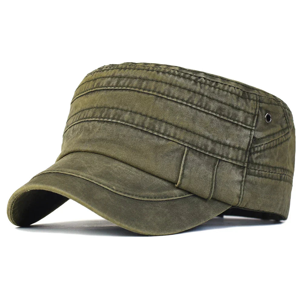 John | Durable vintage cap (Army Green)
