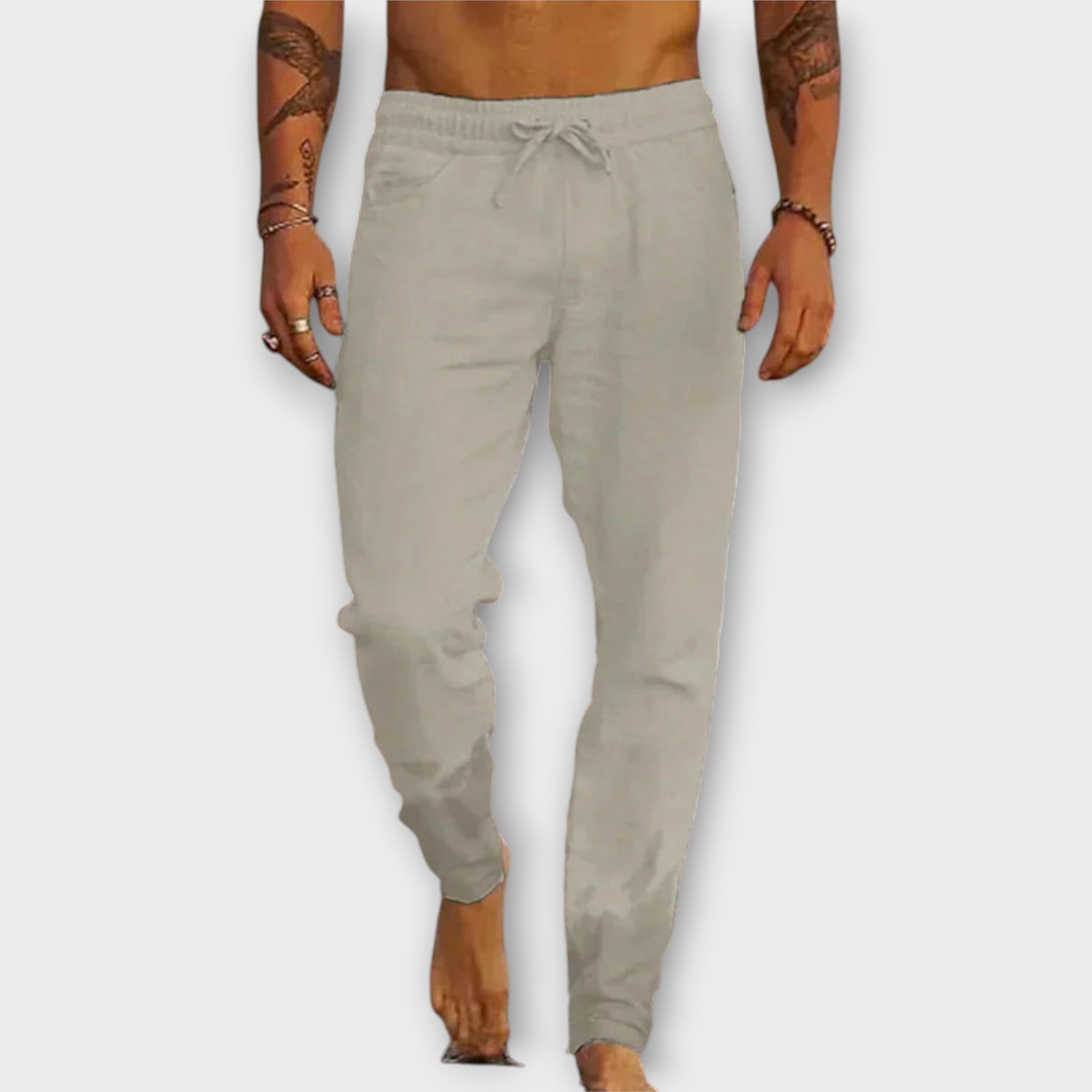Milo | Coastal Linen Trousers