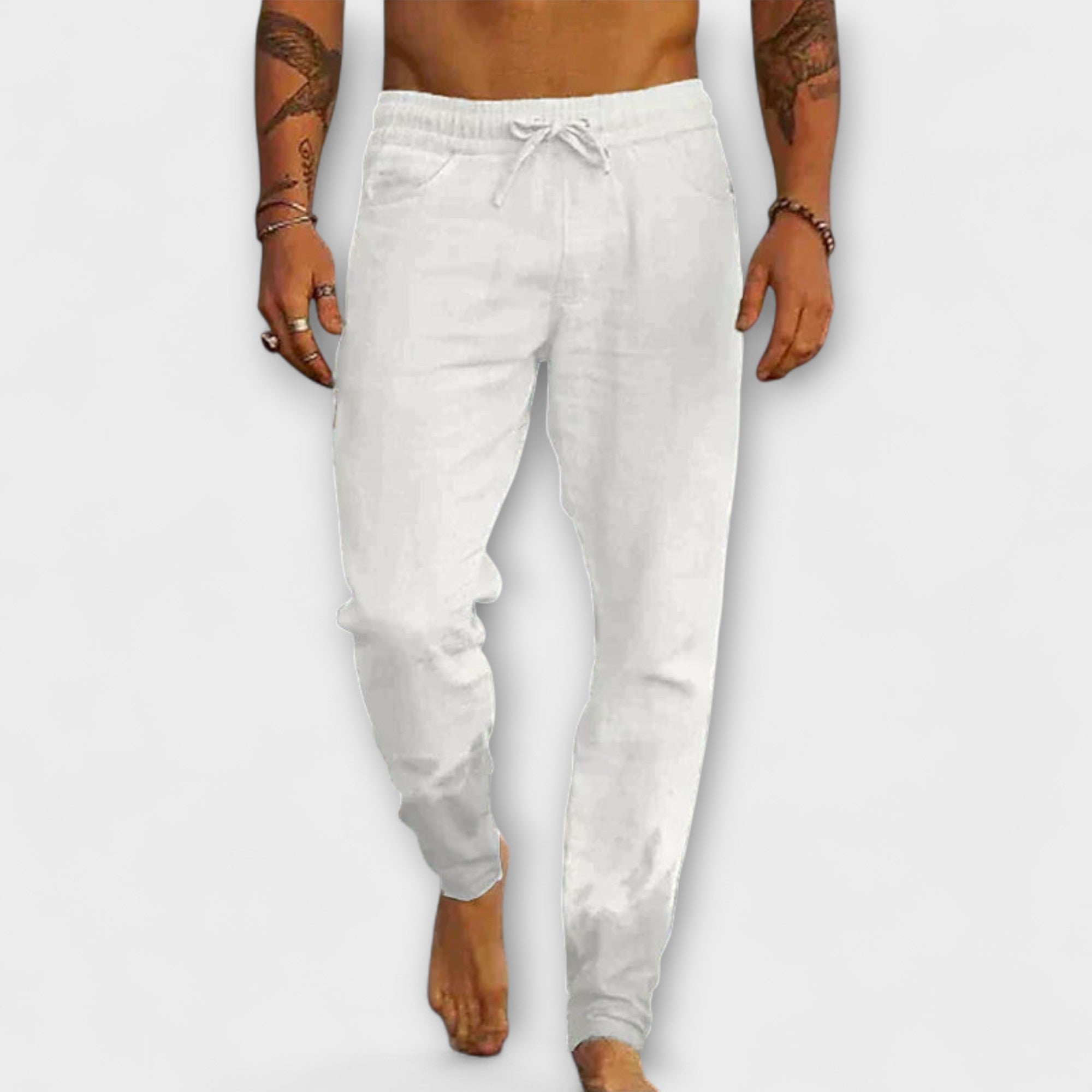 Milo | Coastal Linen Trousers