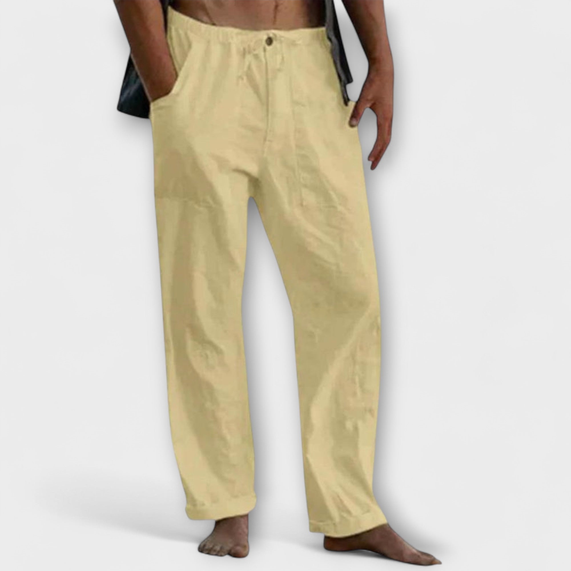 Luca | Effortless Linen Summer Trousers