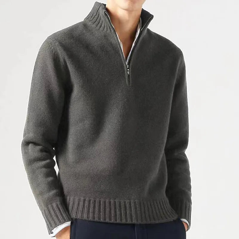 Miles | Luxe Half-Zip Sweater