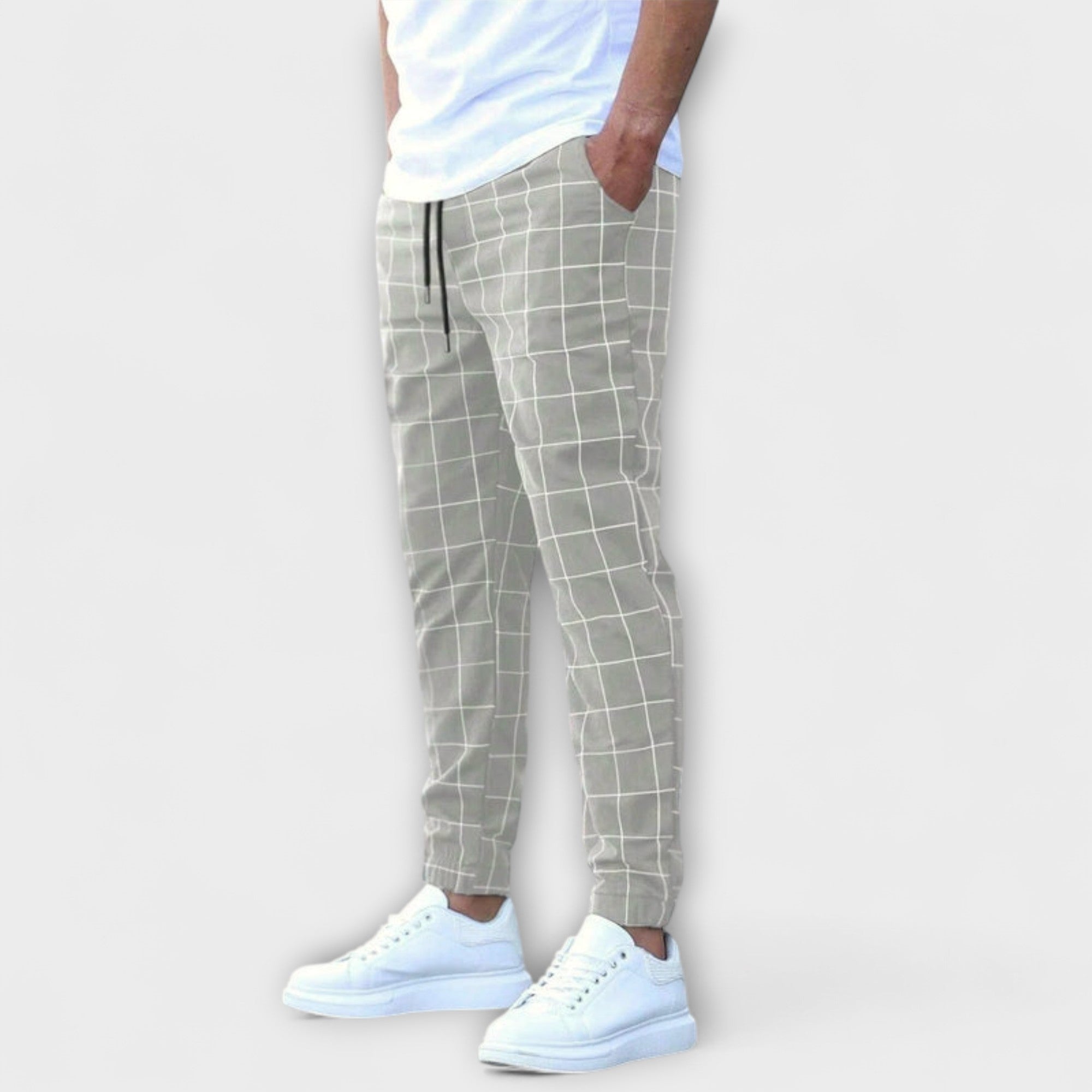 Milo | Stylish Checked Jogger Pants