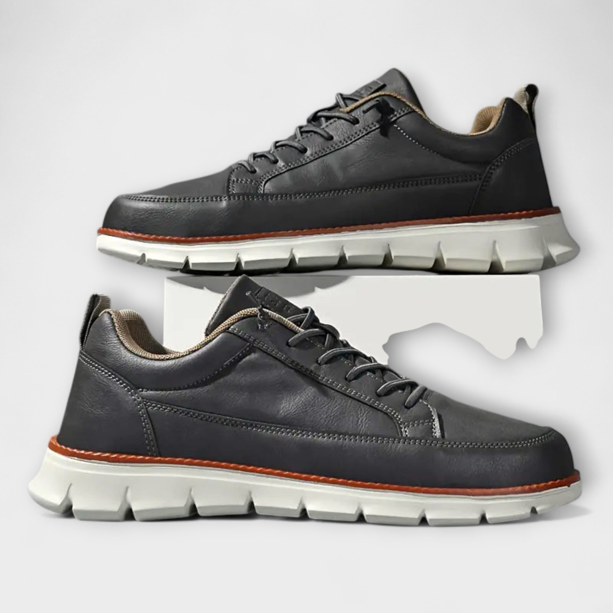 ALEXANDER | Stylish Leather Sneakers with Orthopaedic Comfort