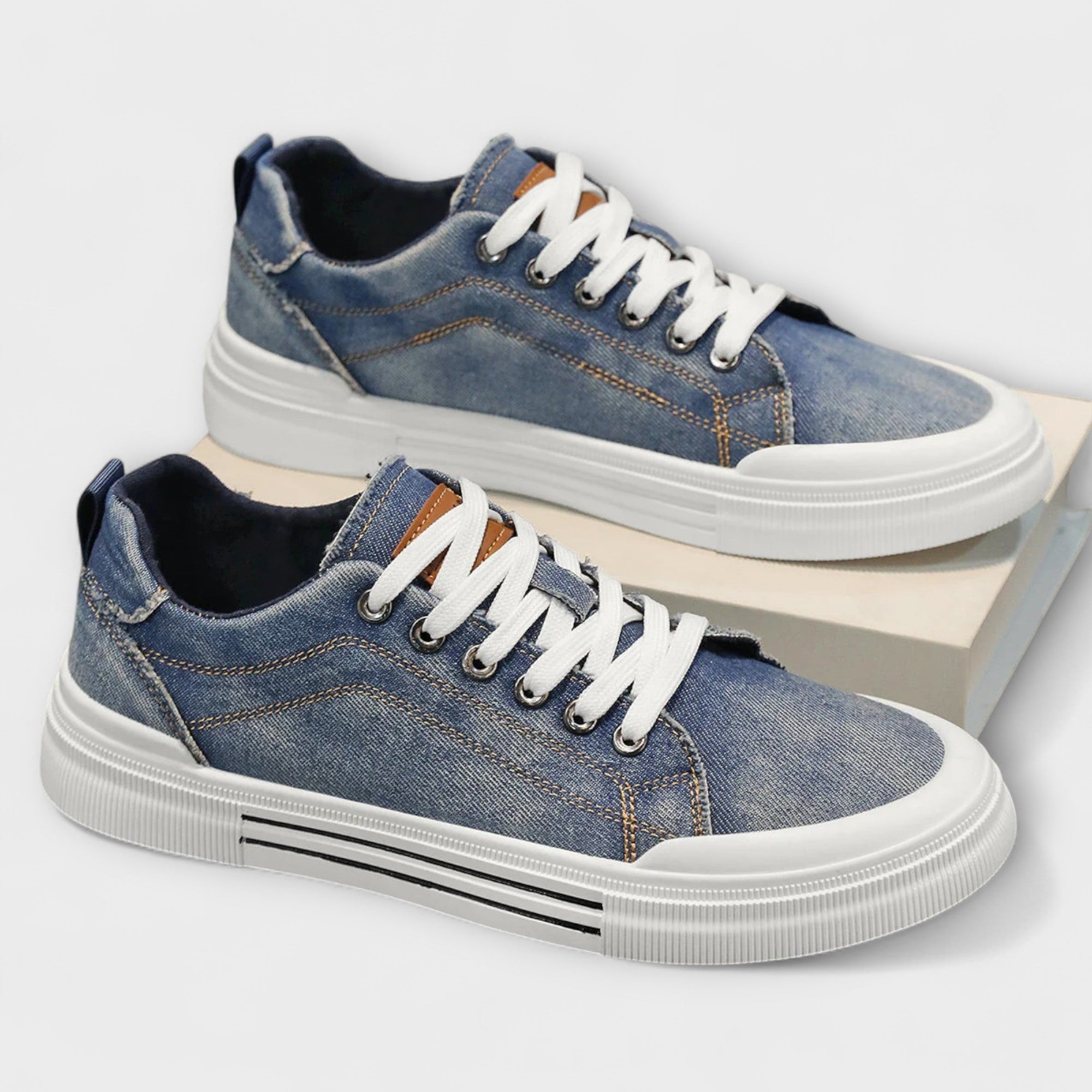 MASON | Vintage-Inspired Denim Sneakers