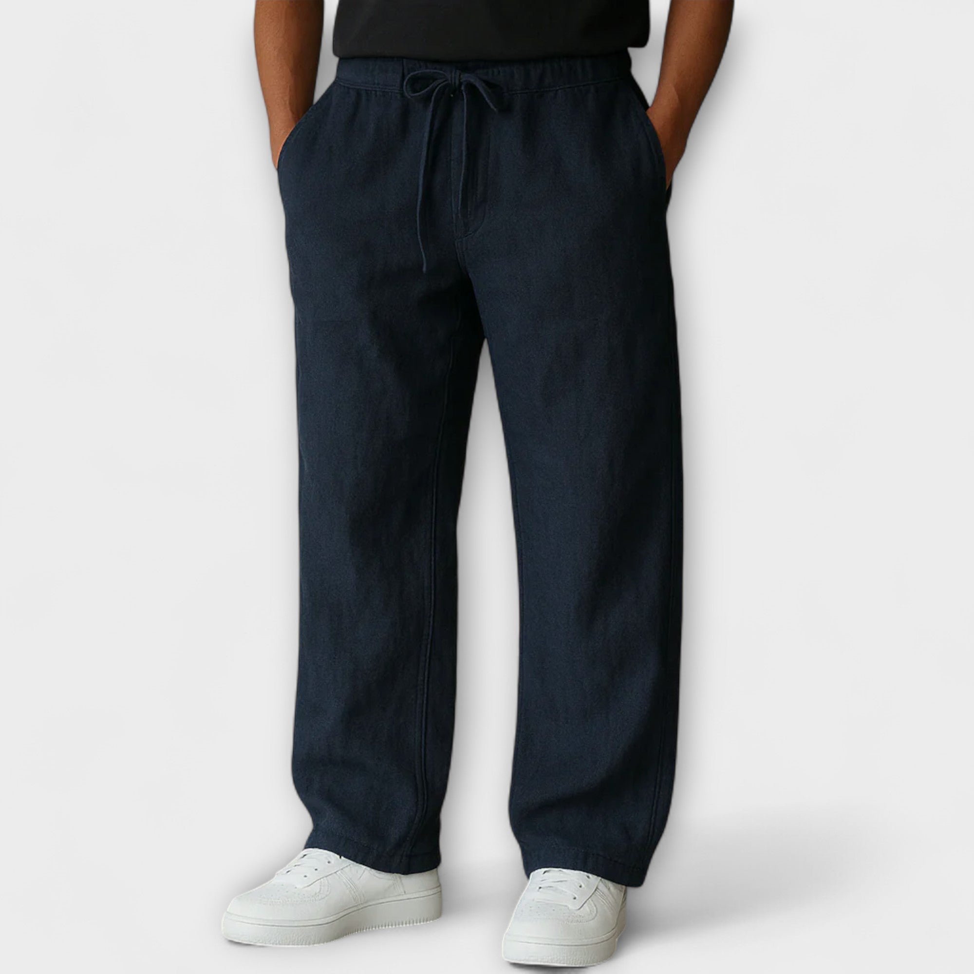 Luca | Lightweight Linen Trousers