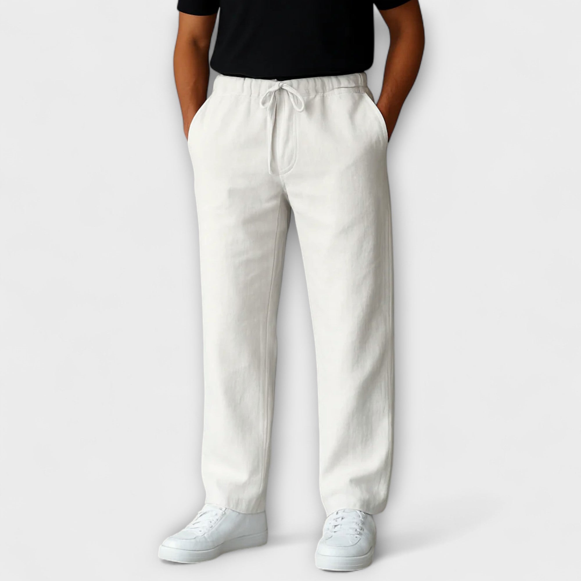 Luca | Lightweight Linen Trousers