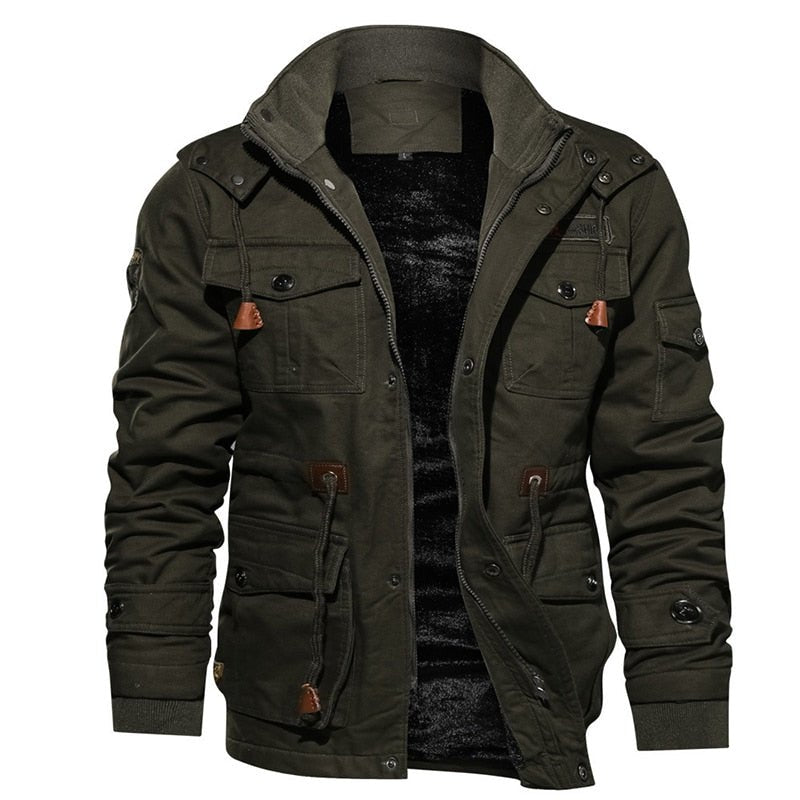 Laurens™ | Stylish and Comfortable Men's Jacket with Detachable Hood
