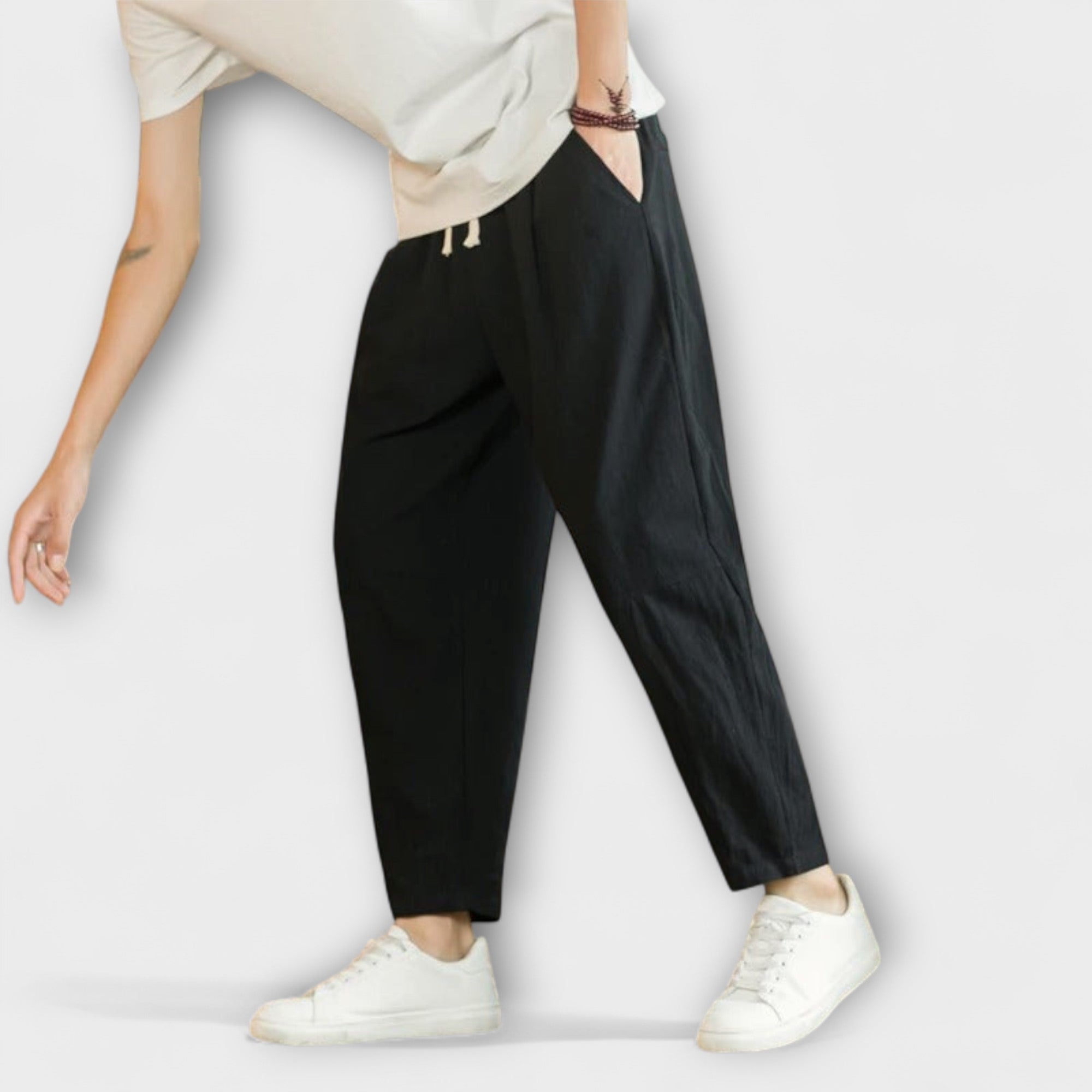 Luca | Versatile Cotton Trousers
