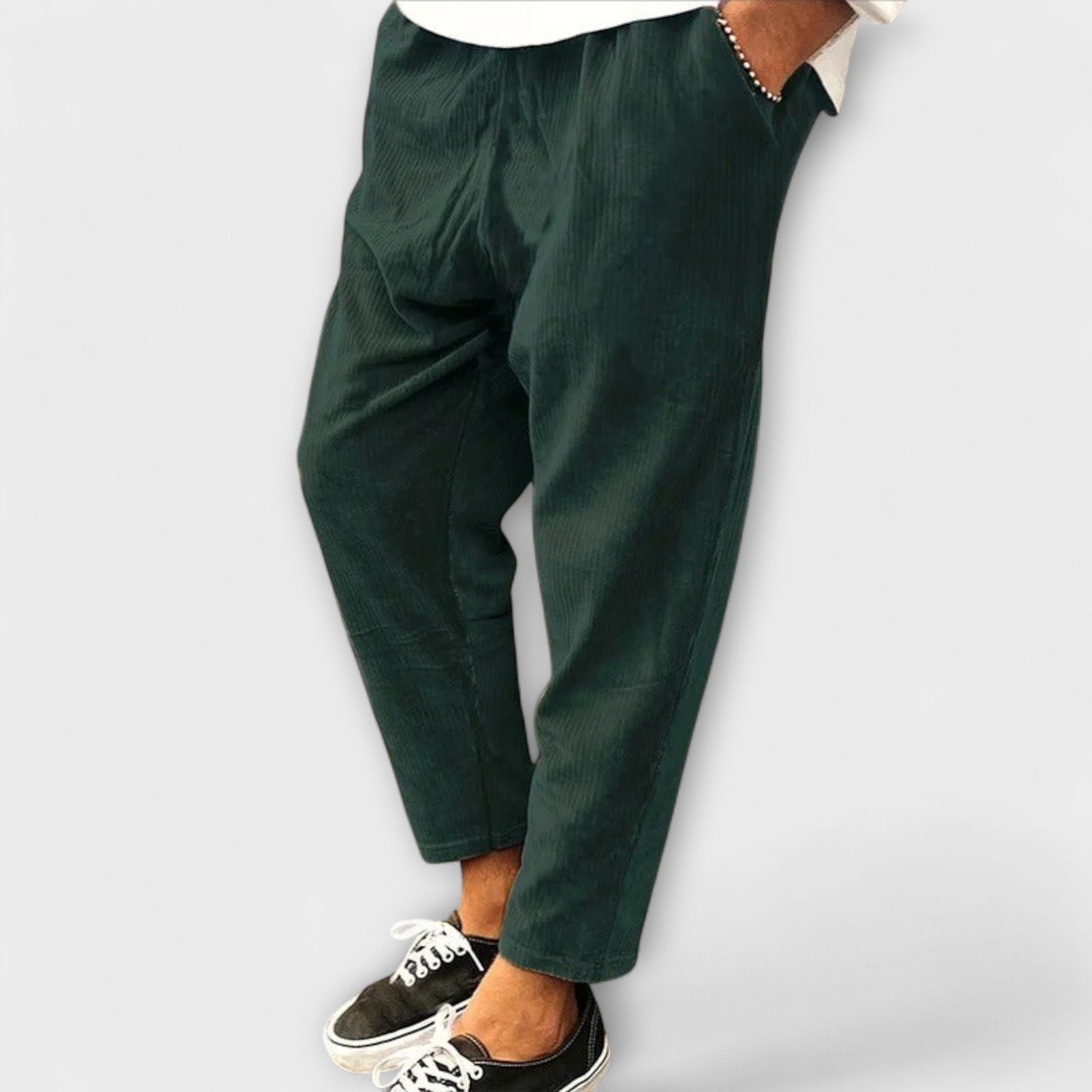 Julian | Versatile Microfibre Trousers