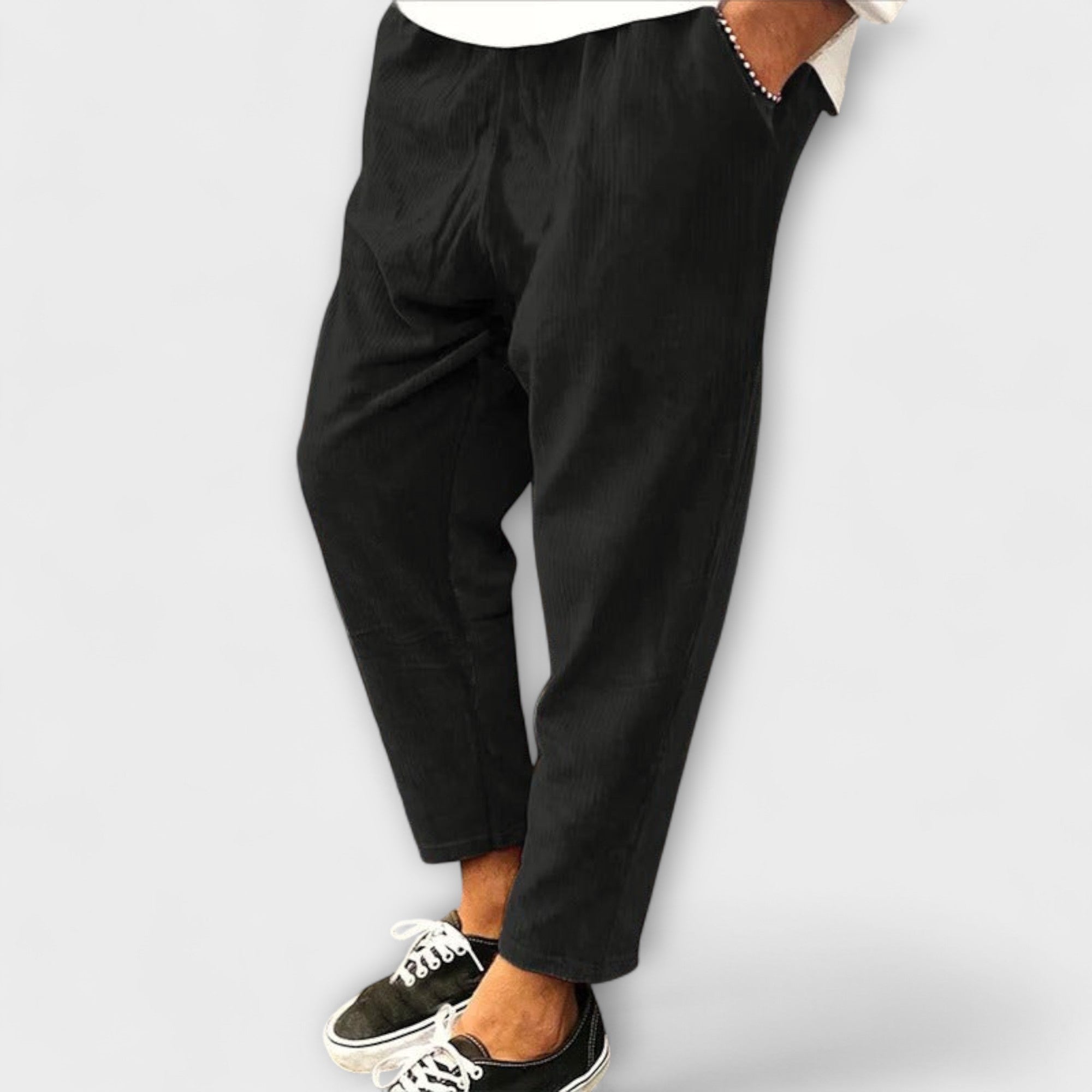 Julian | Versatile Microfibre Trousers