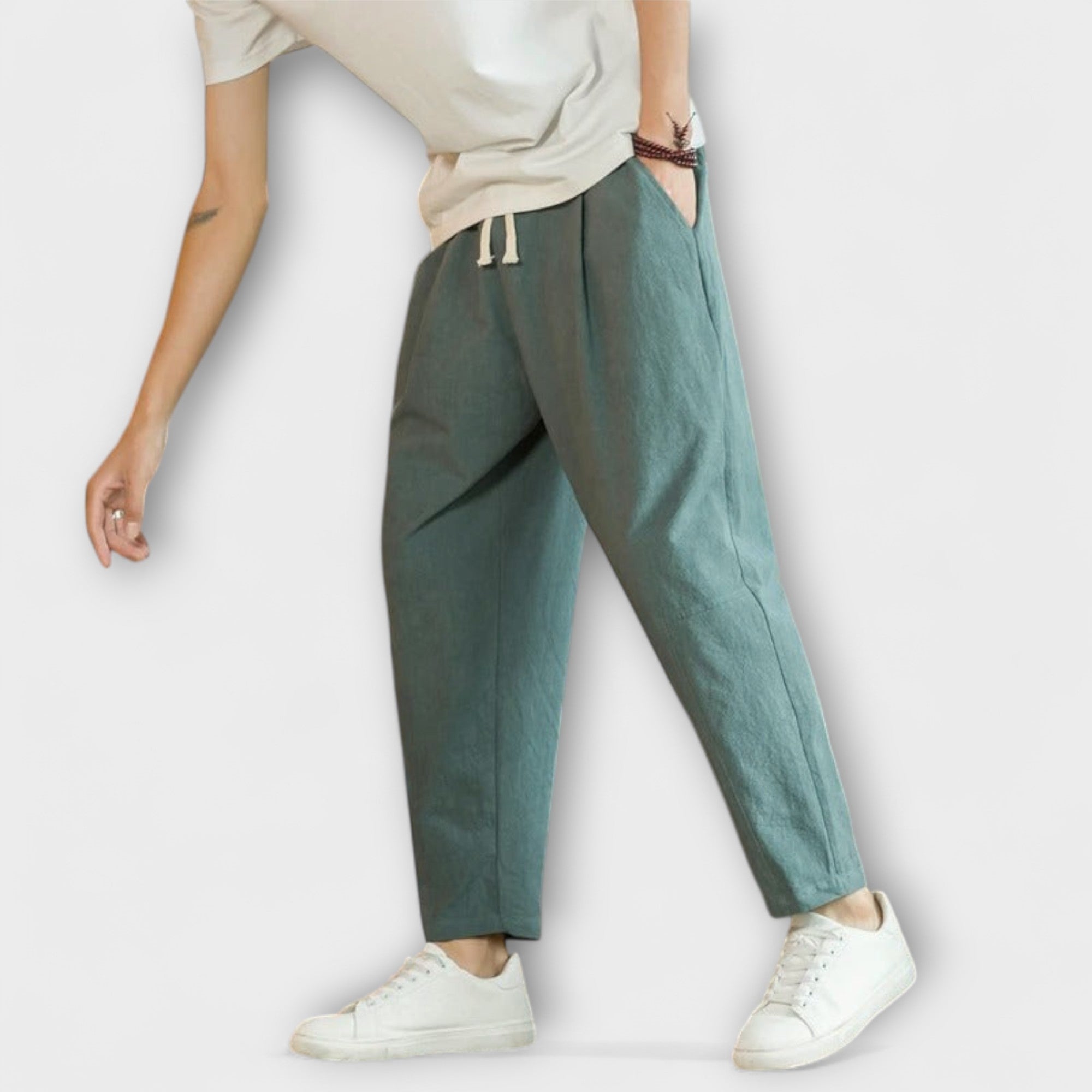 Luca | Versatile Cotton Trousers